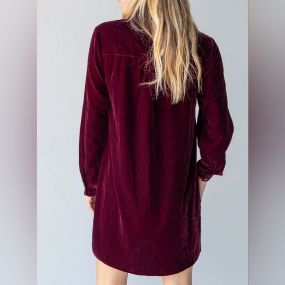 NATURAL LIFE Burgundy Long Sleeve Dress - Picture 3 of 14